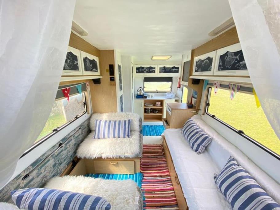 Lily Cosy Campervan With Sea Views & Amazing Sunrises St Ives Eksteriør billede